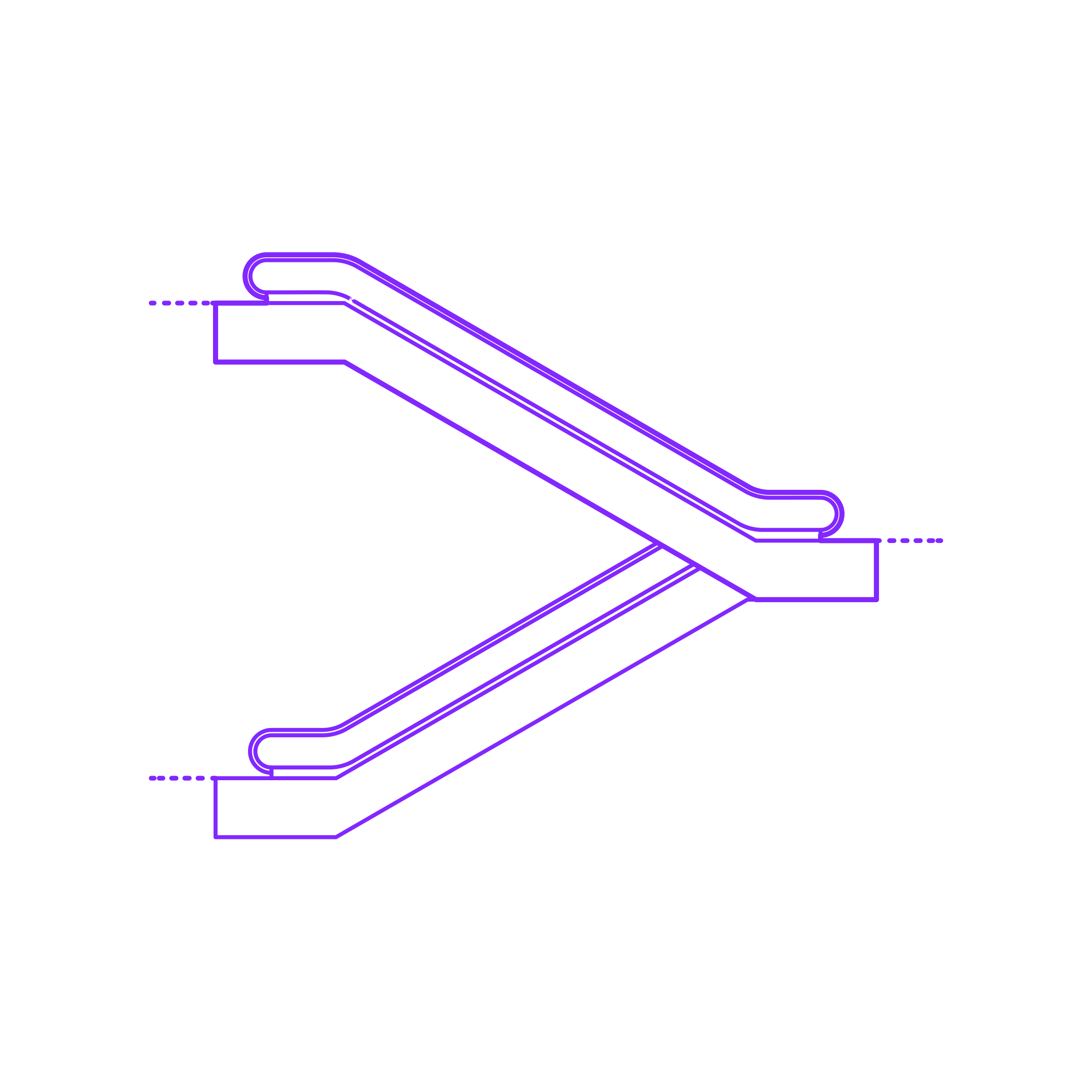 Buildings Escalators Continuous Escalators Paired Simple Line Art Svg Free Vectors